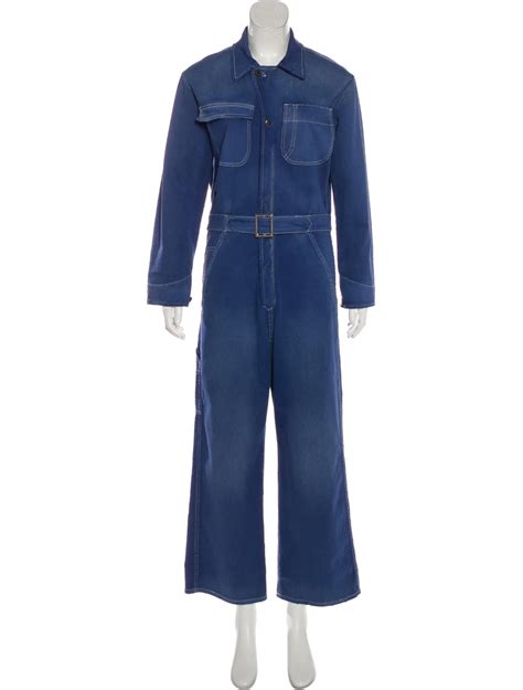 dior denim jumpsuit